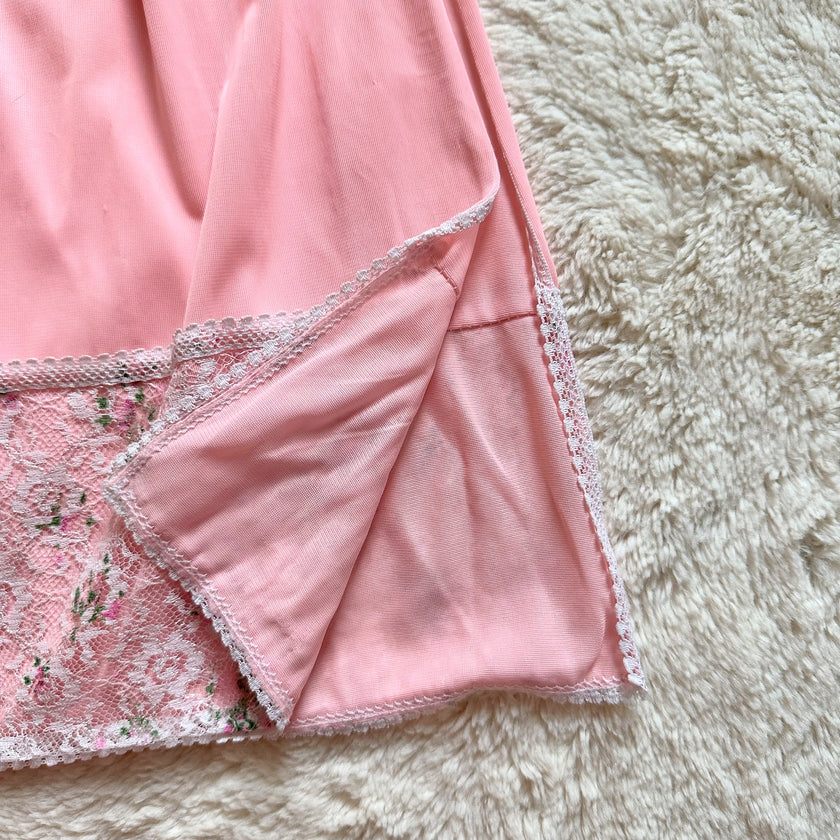 1960's blush gardenia babydoll