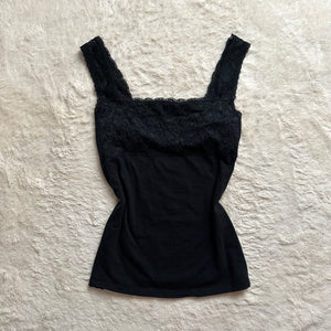 2000's ink lace cami