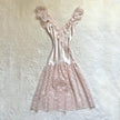 1980's champagne kiss gown