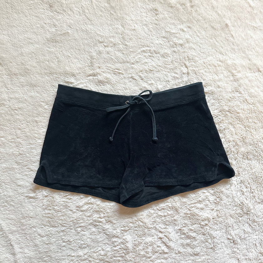 2000's juicy couture velour track shorts