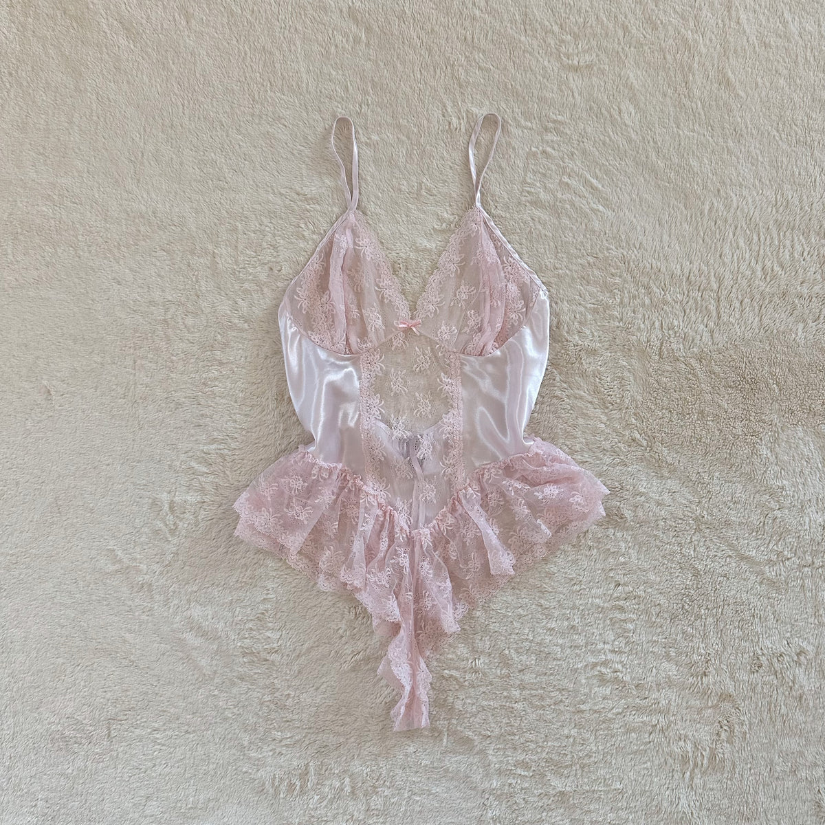 1990's pearly pink teddy
