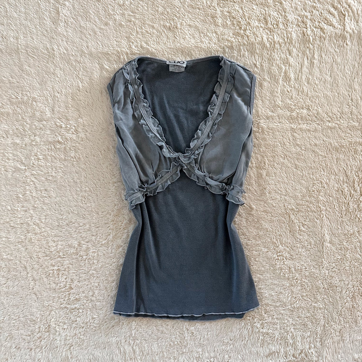 2000's slate petaline tank