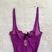 2000's bold berry garter slip dress