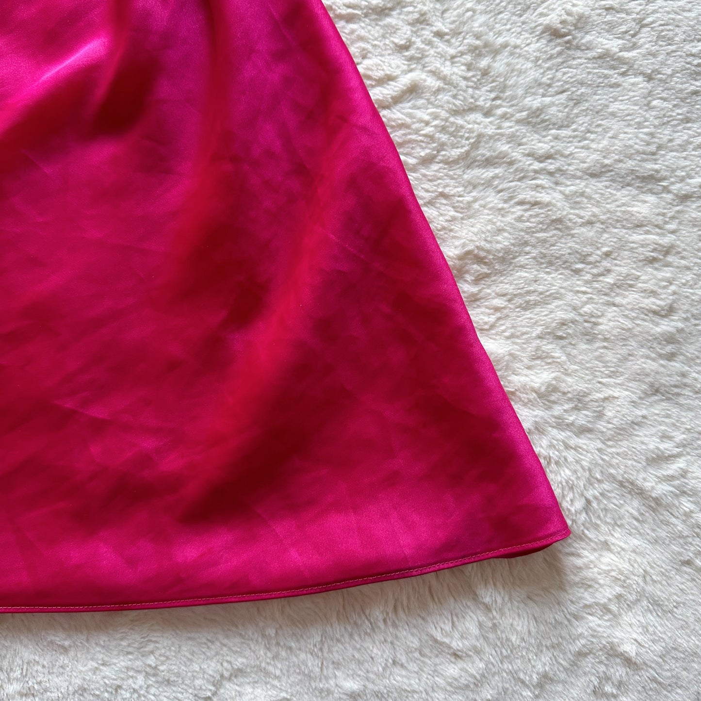 2000's fuchsia slip dress