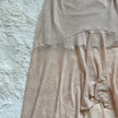 1990's golden champagne gown