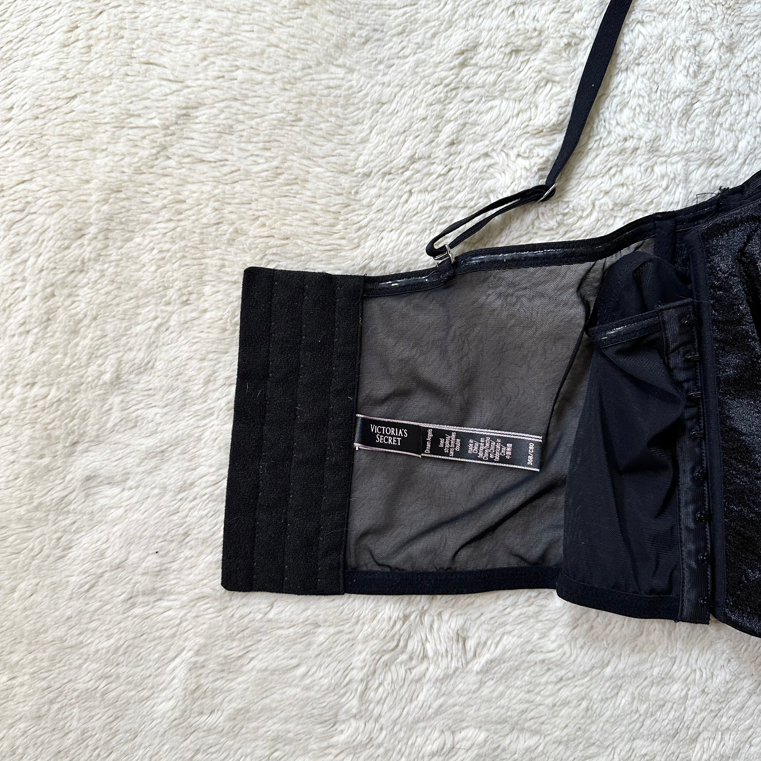 2017 evening velour bustier