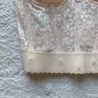 1980's sweet cream corset