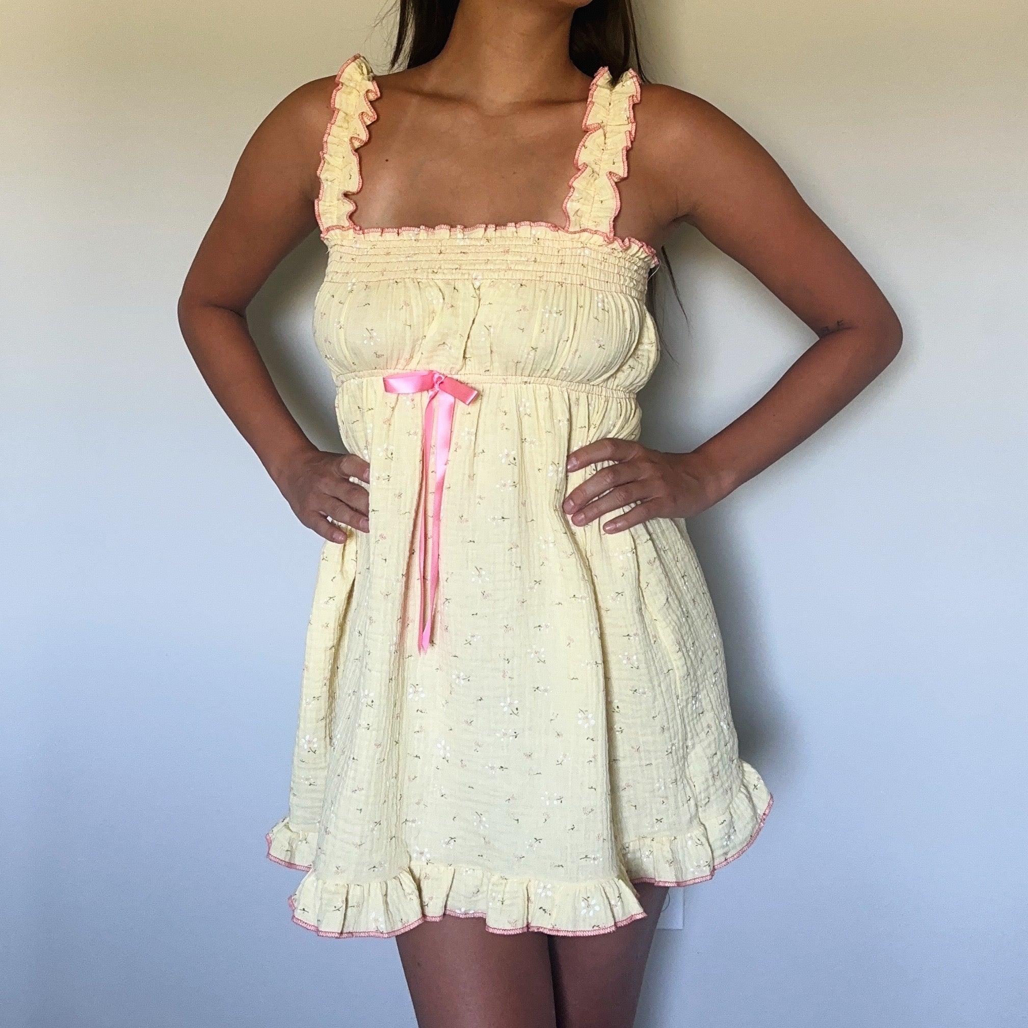 the charlotte babydoll - 100% cotton