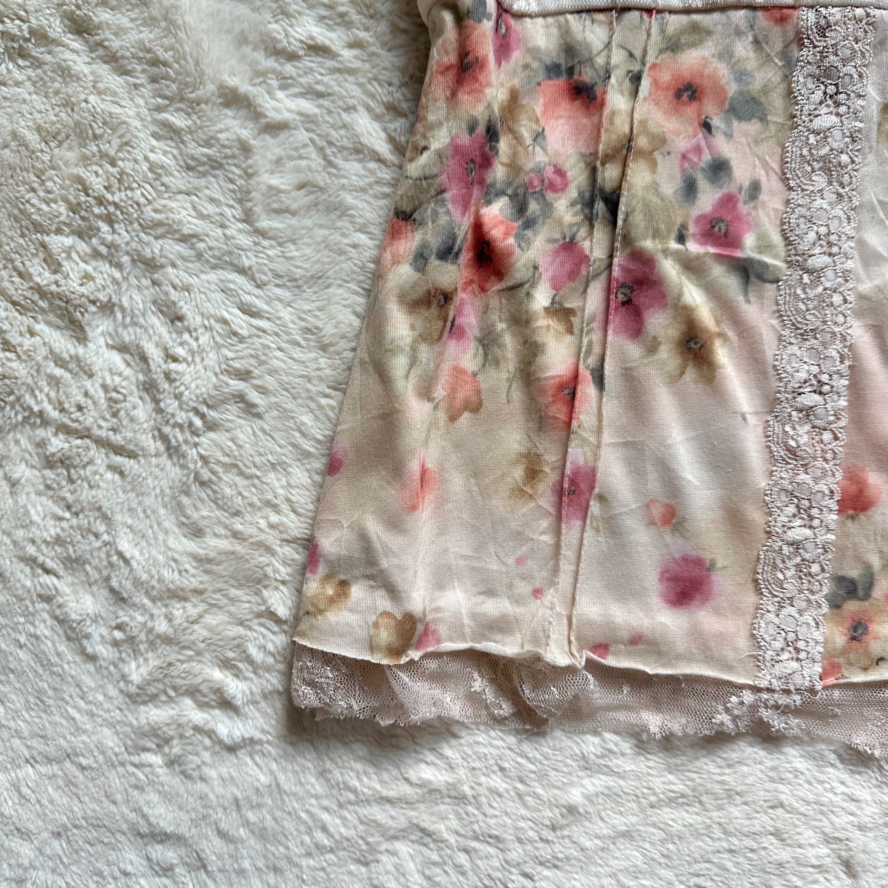 2000's rosalie garden blouse