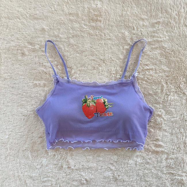 2000's sweet tease bra top
