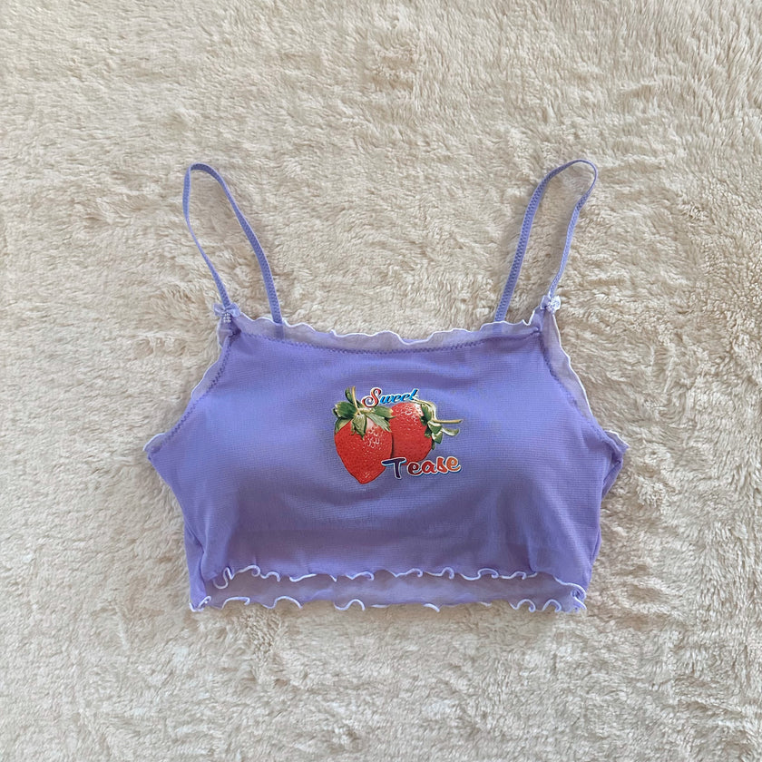 2000's sweet tease bra top