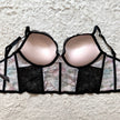 2021 midnight garden push-up bra top