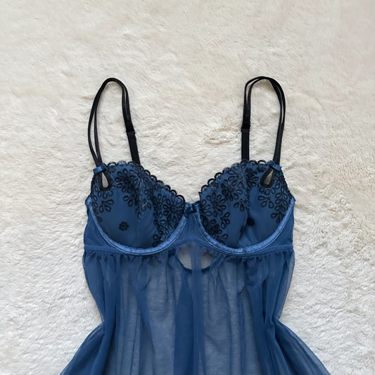 2011 navy noir babydoll