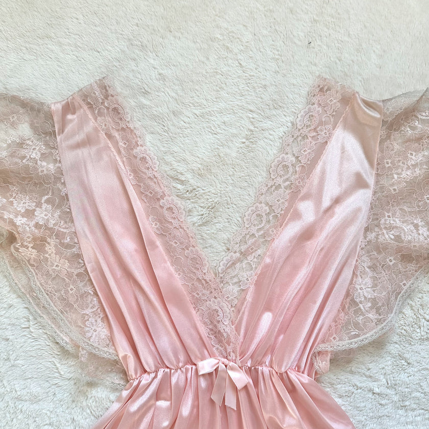 1980's blush whimsy teddy