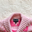 major label group heart sweater