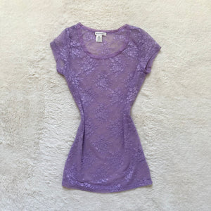 2000's lilac blossom top