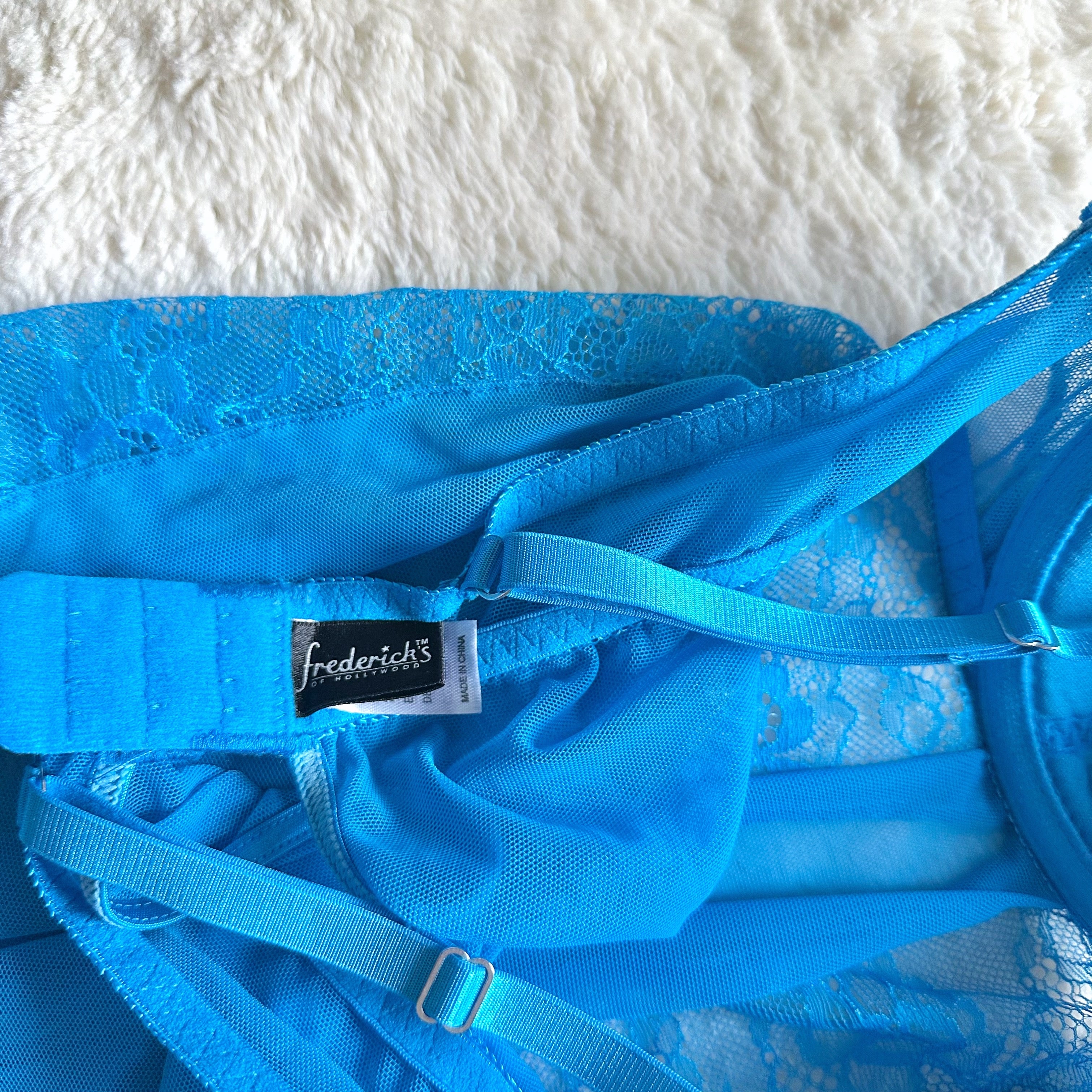 2000's bright skies slip dress
