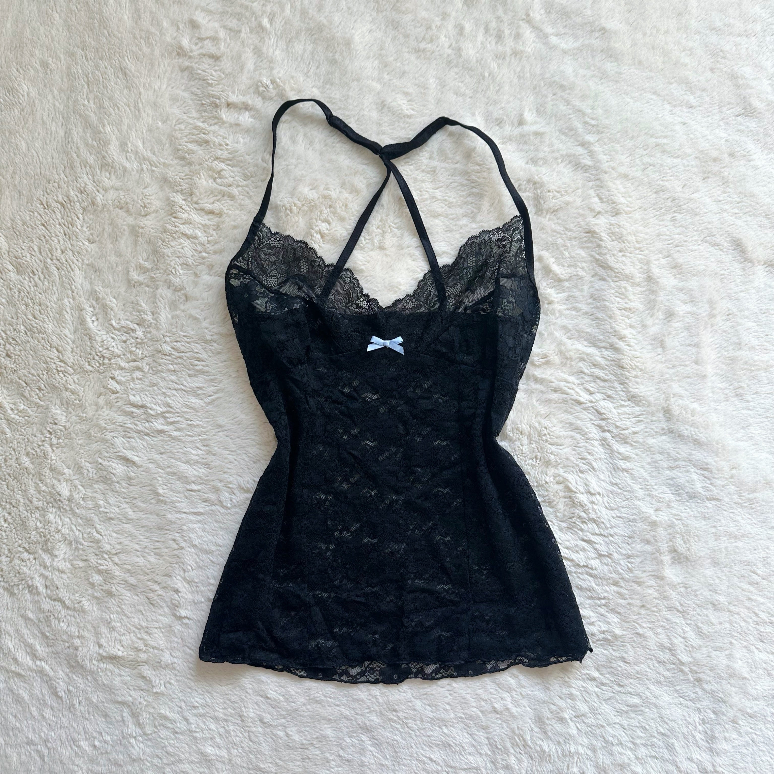 2000's ink petal camisole