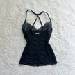 2000's ink petal camisole