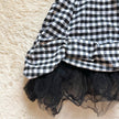 parisian picnic babydoll dress