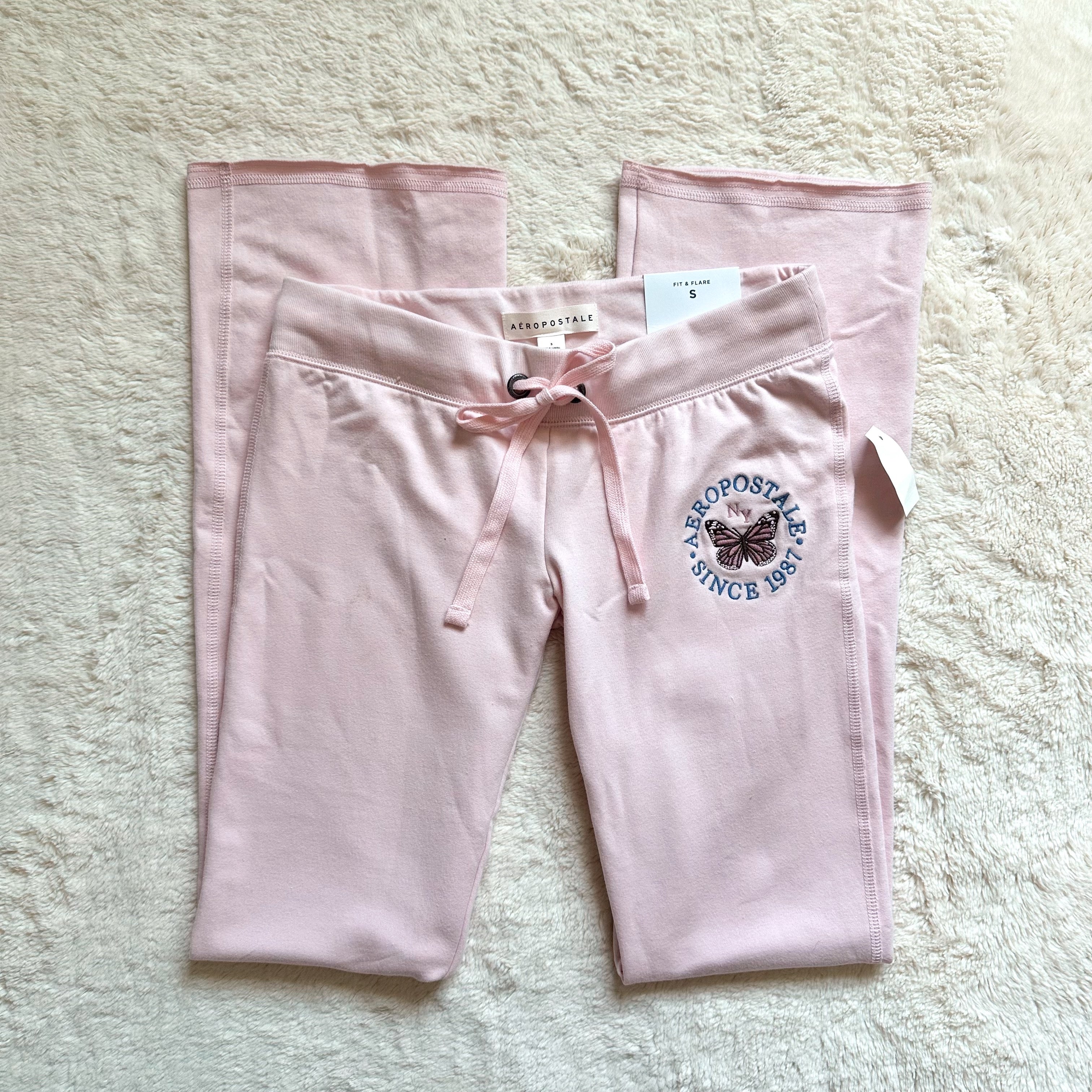 aéropostale butterfly fit & flare sweatpants - rtp: $49.95