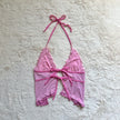 i.am.gia pink marlai crop