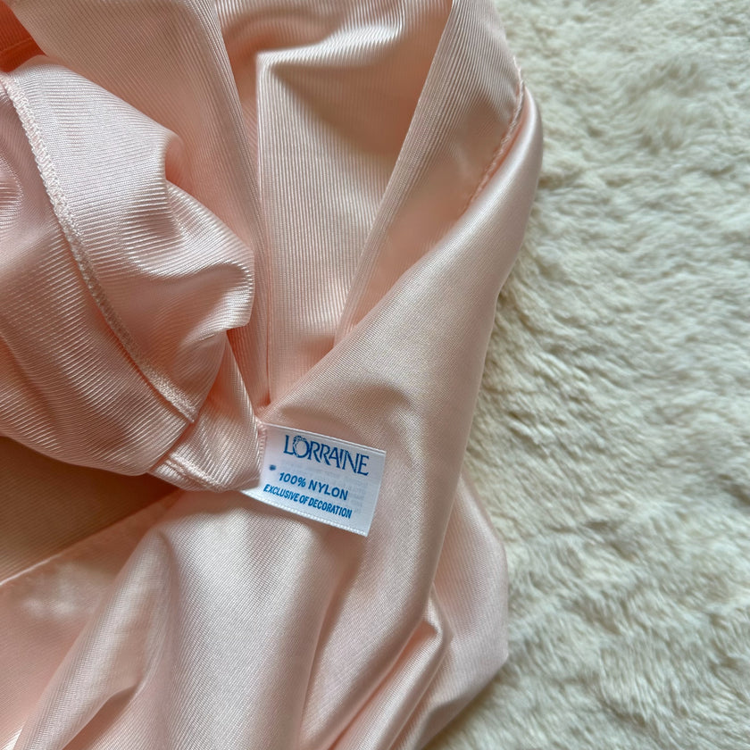 1950's blush sonata slip dress