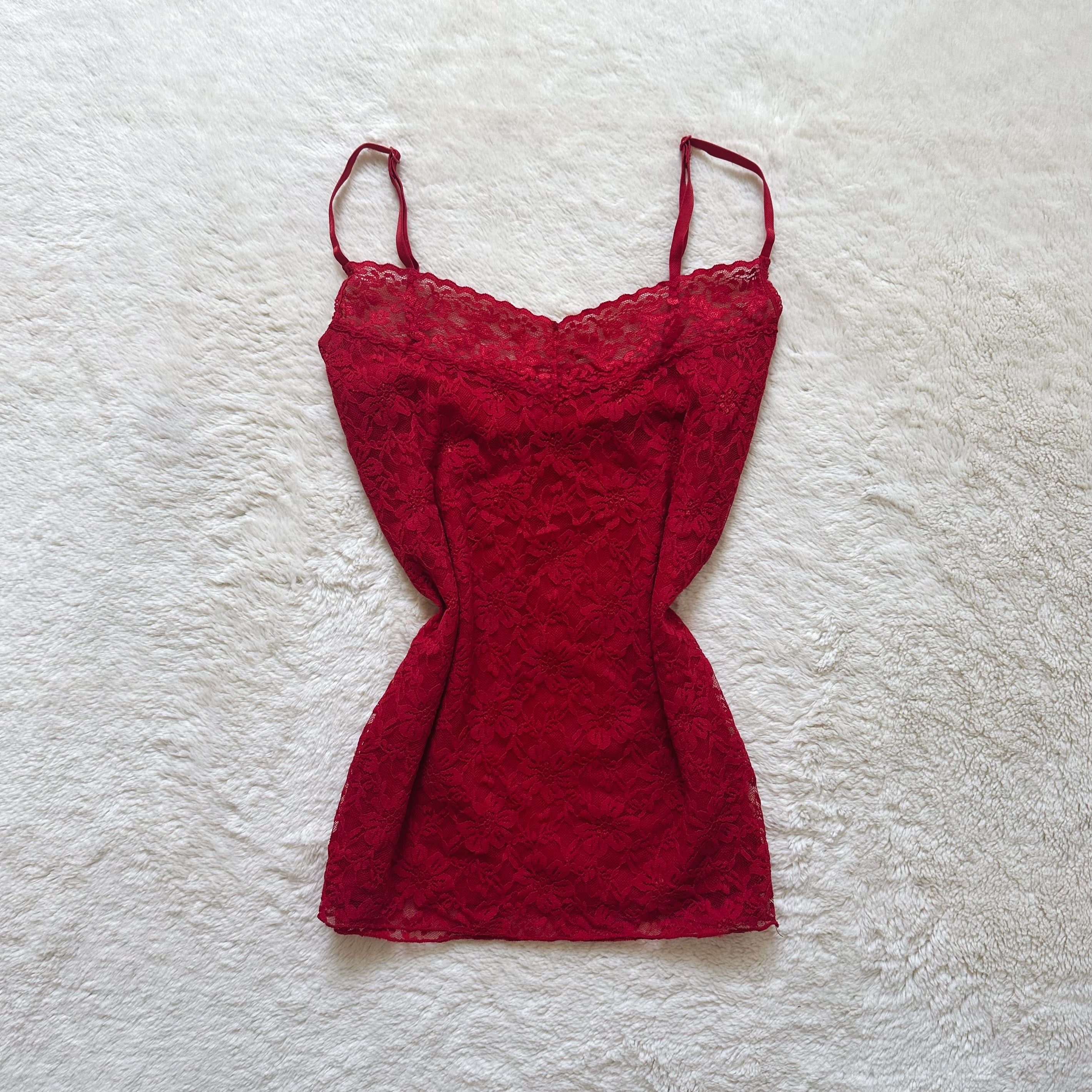 2000's red haze camisole