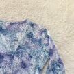 1990's iris bloom top