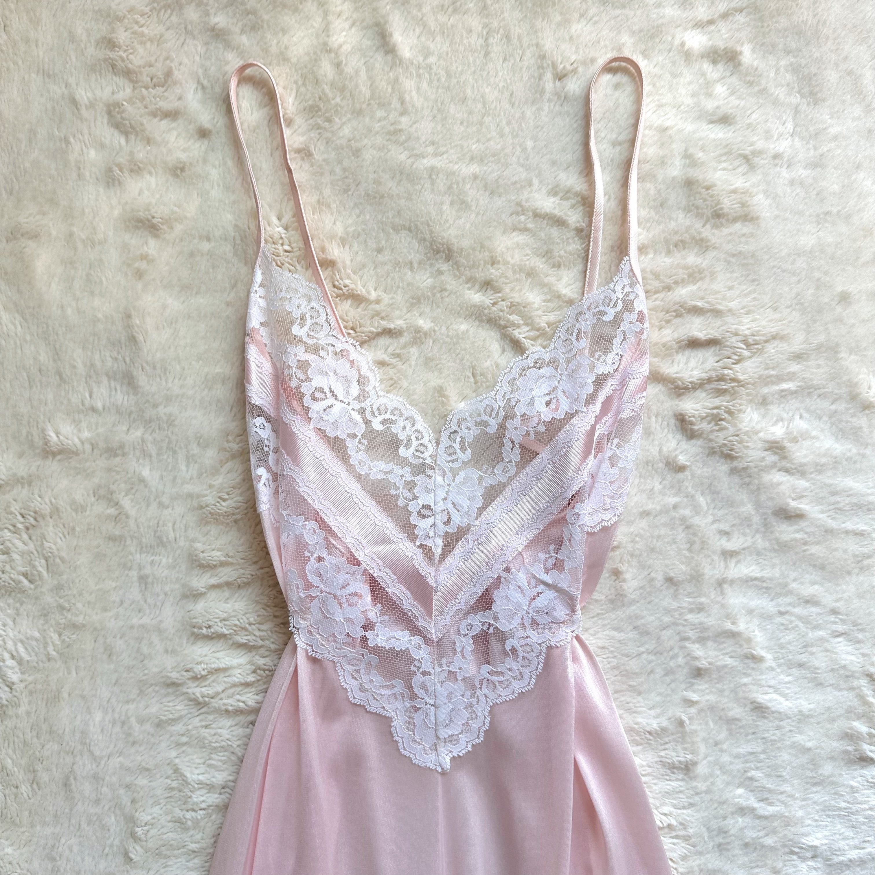 1980's sugar lace negligee