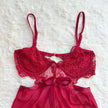 rose reverie slip dress