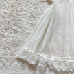 2002 ivory flora slip dress
