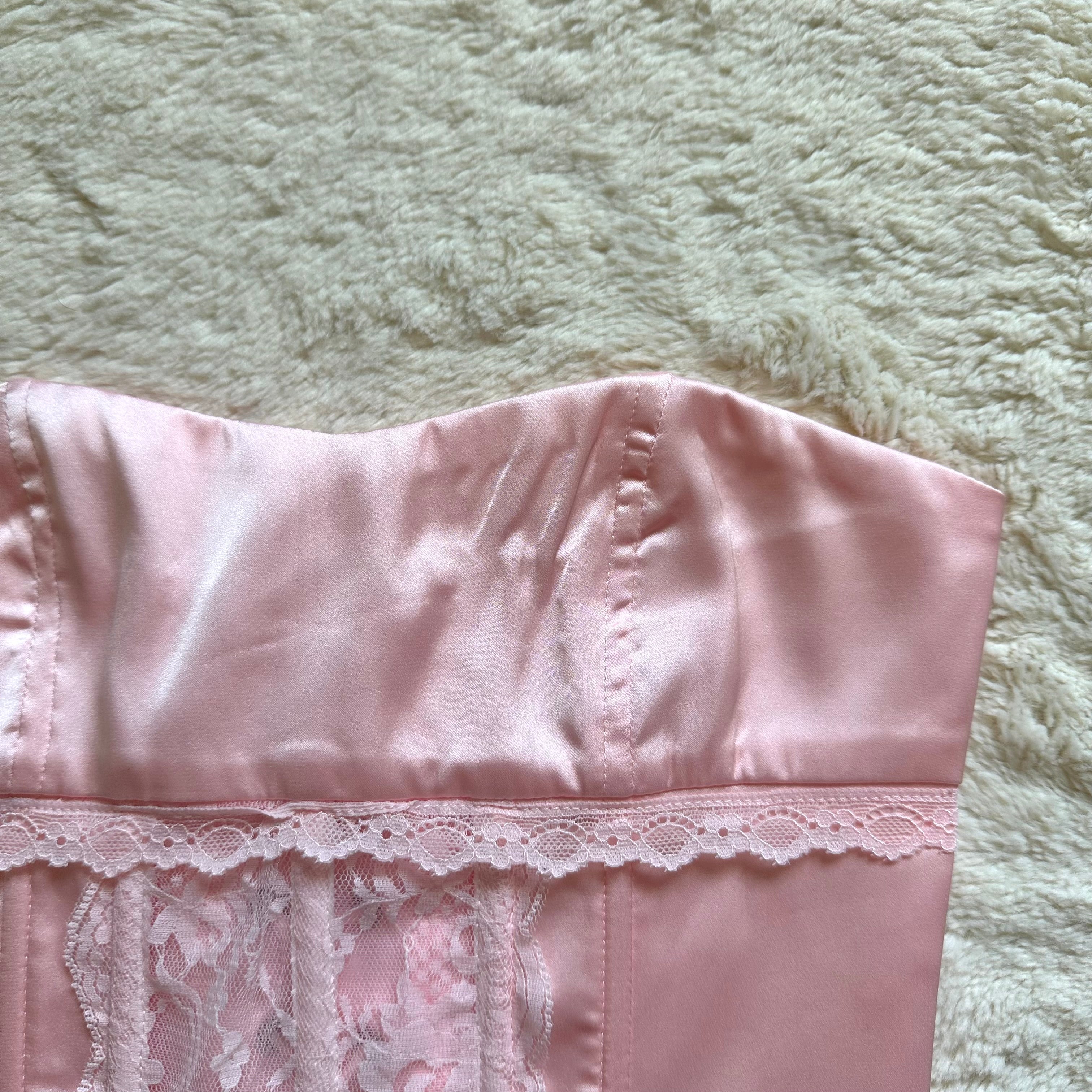 edikted lex satin lace corset - rtp: $62