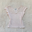 2000's petal rosette top