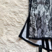 black swan corset + thong set