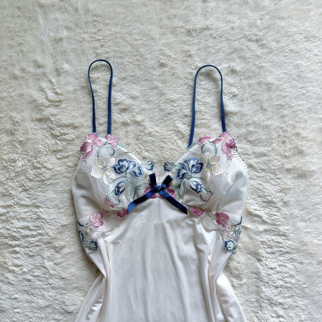japanese brand midnight petal slip dress
