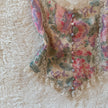 1980's watercolor floral camisole