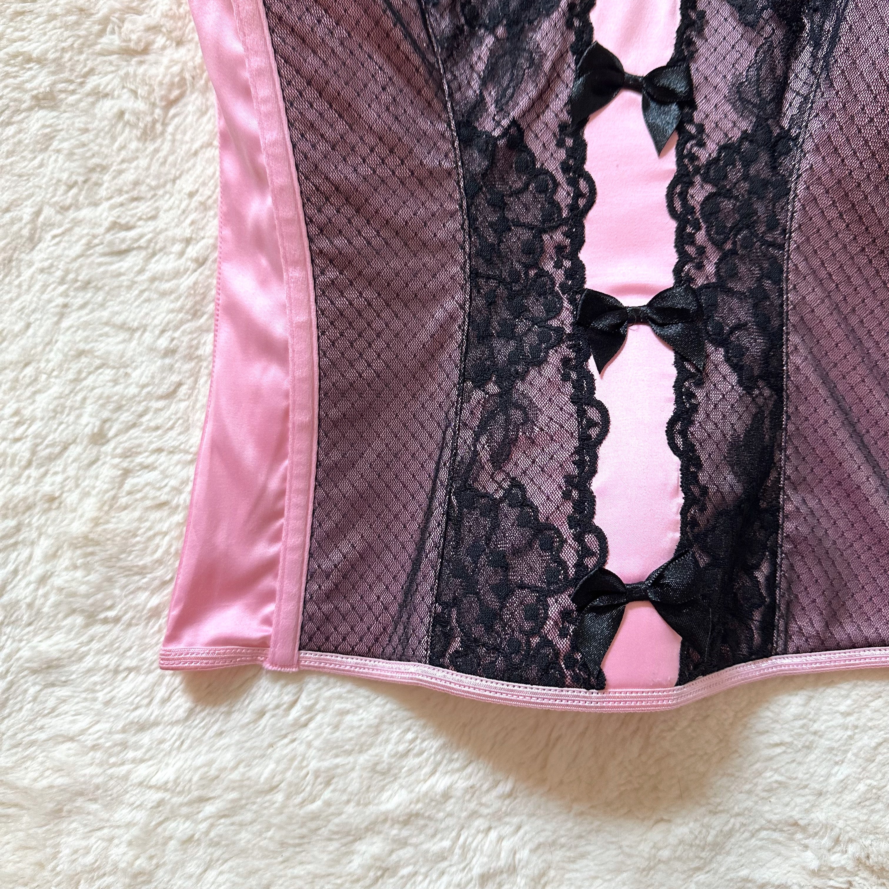 2005 coquette bow corset top