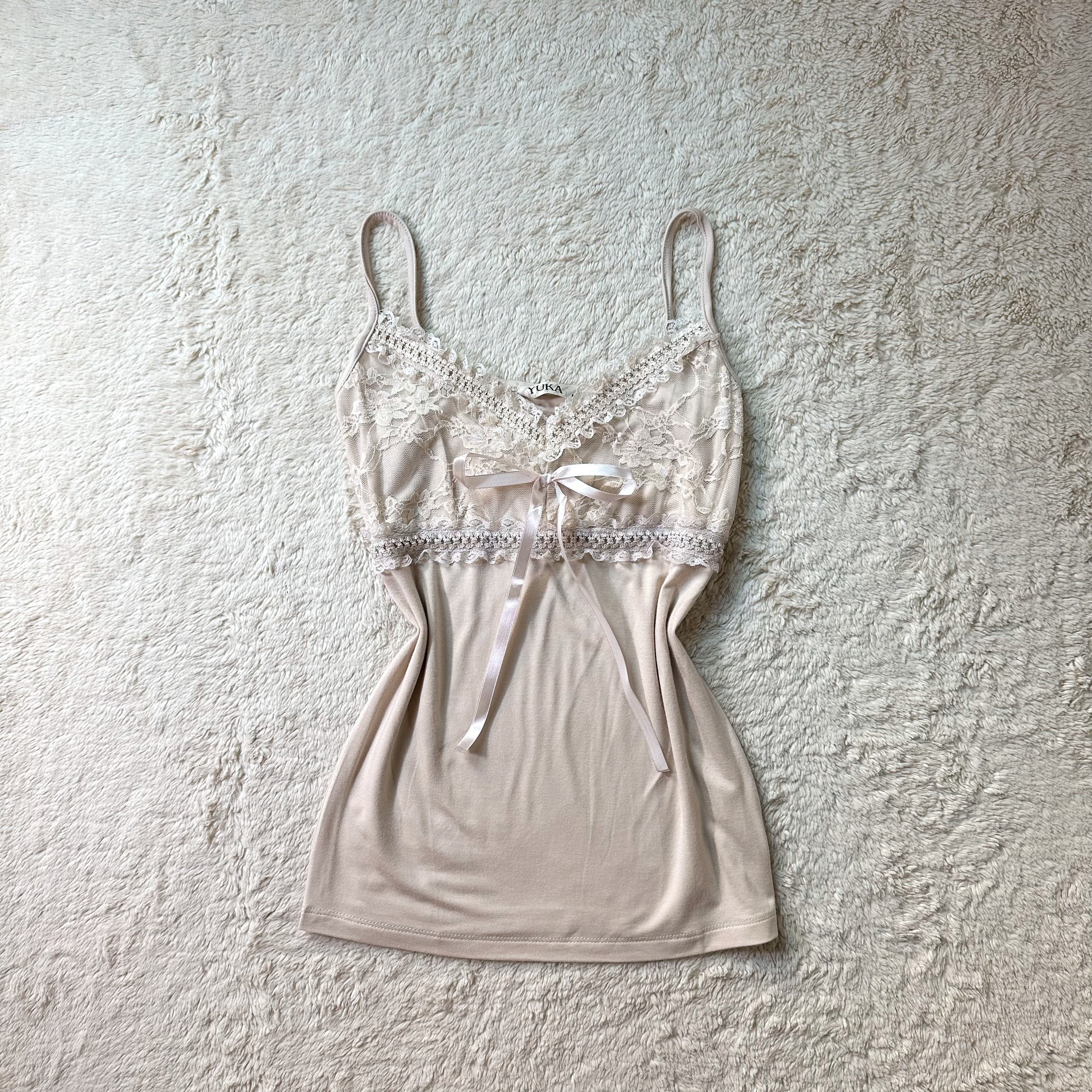2000's woodland lace camisole