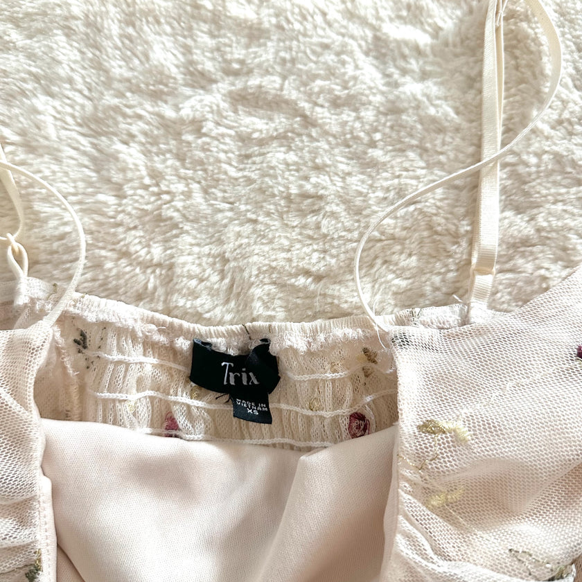 2000's ivory garden babydoll