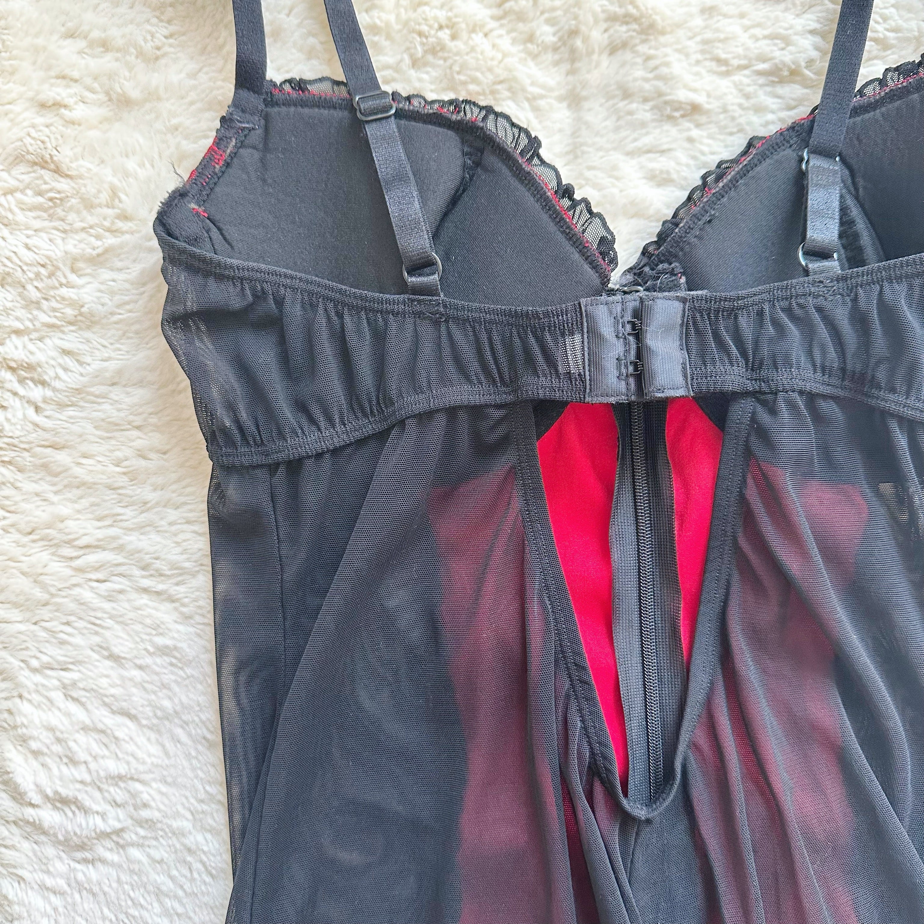 2000's elvira slip dress