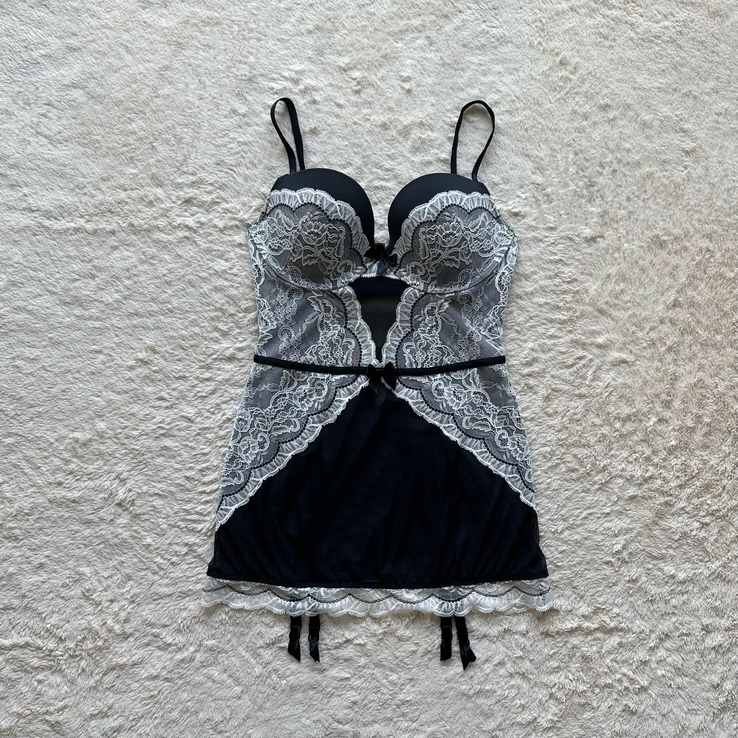 2013 french maid bustier micro mini slip