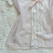 1980's ballet veil peignoir set