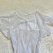 1980's halo lace peignoir
