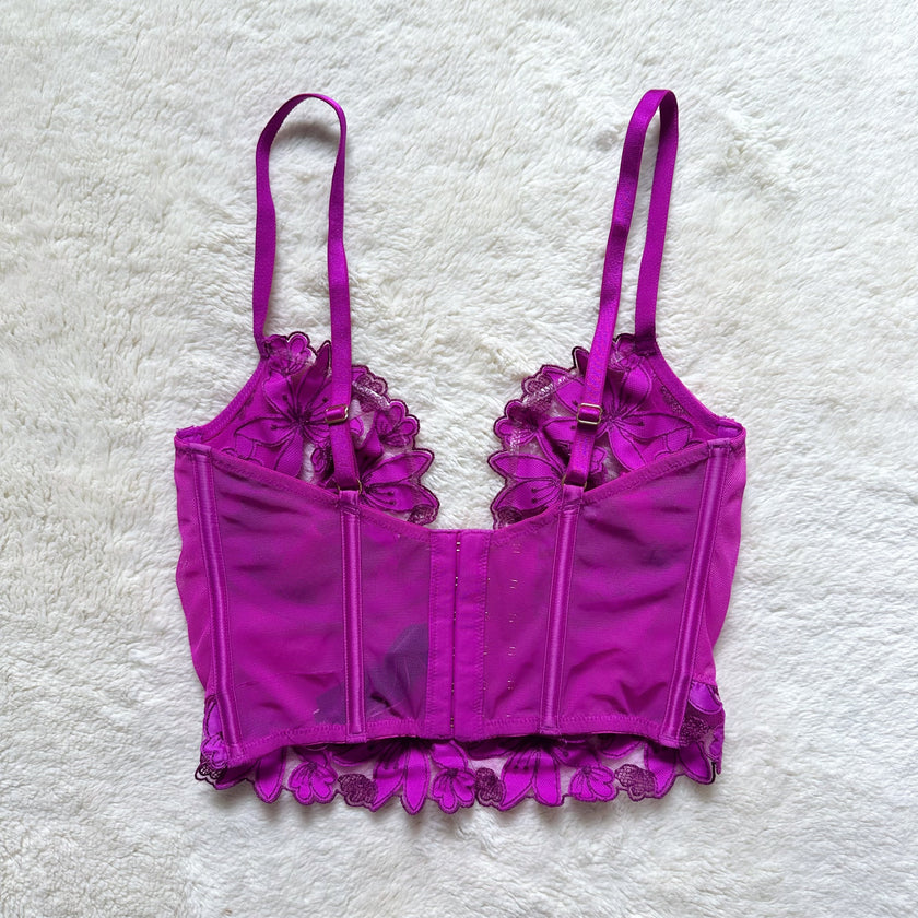 2022 electric fuchsia corset