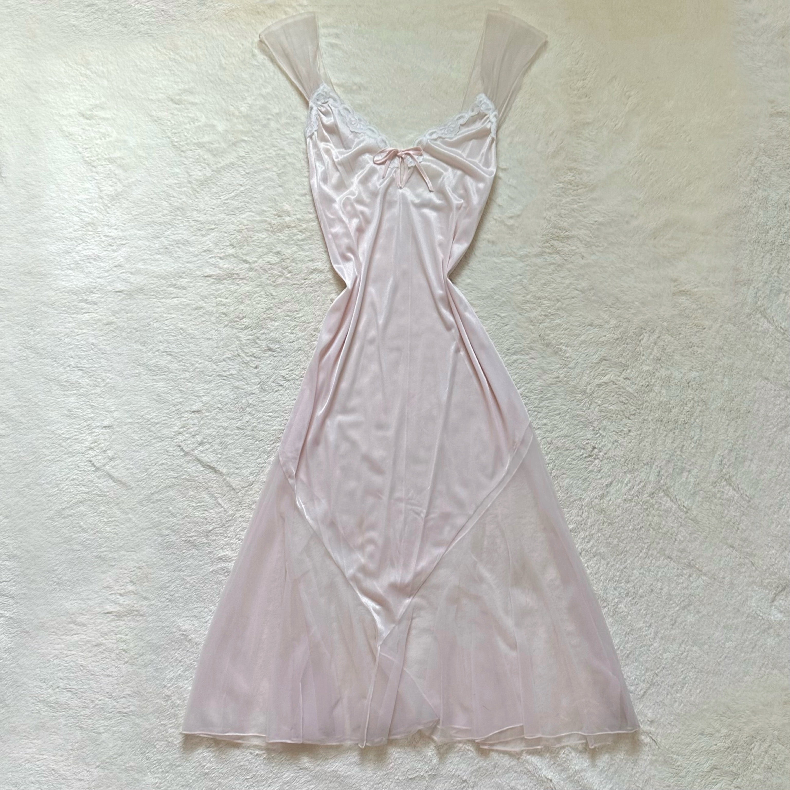 1980's powder princess negligee