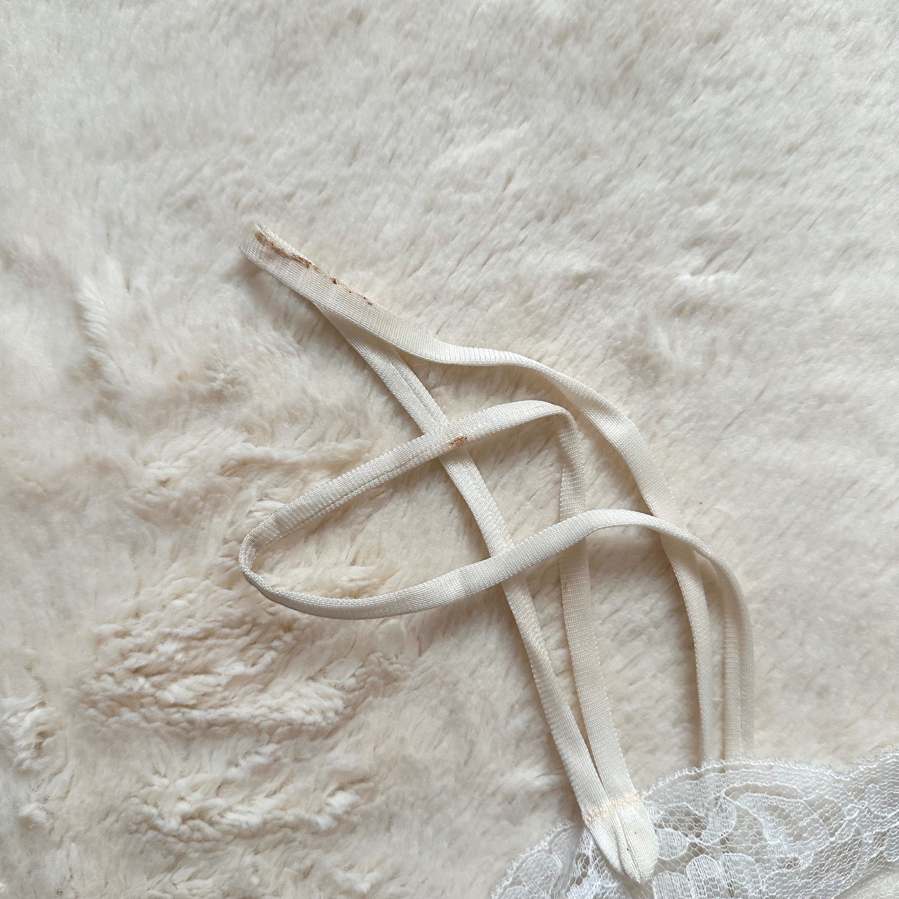 1990's ivory daydream slip dress