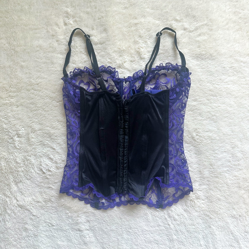 1990's amethyst nocturne corset
