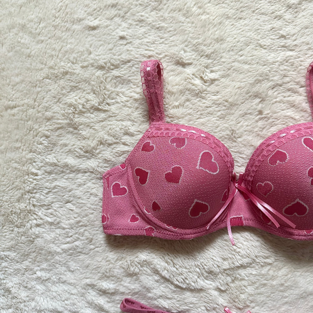 2000's love bite bra + panty set