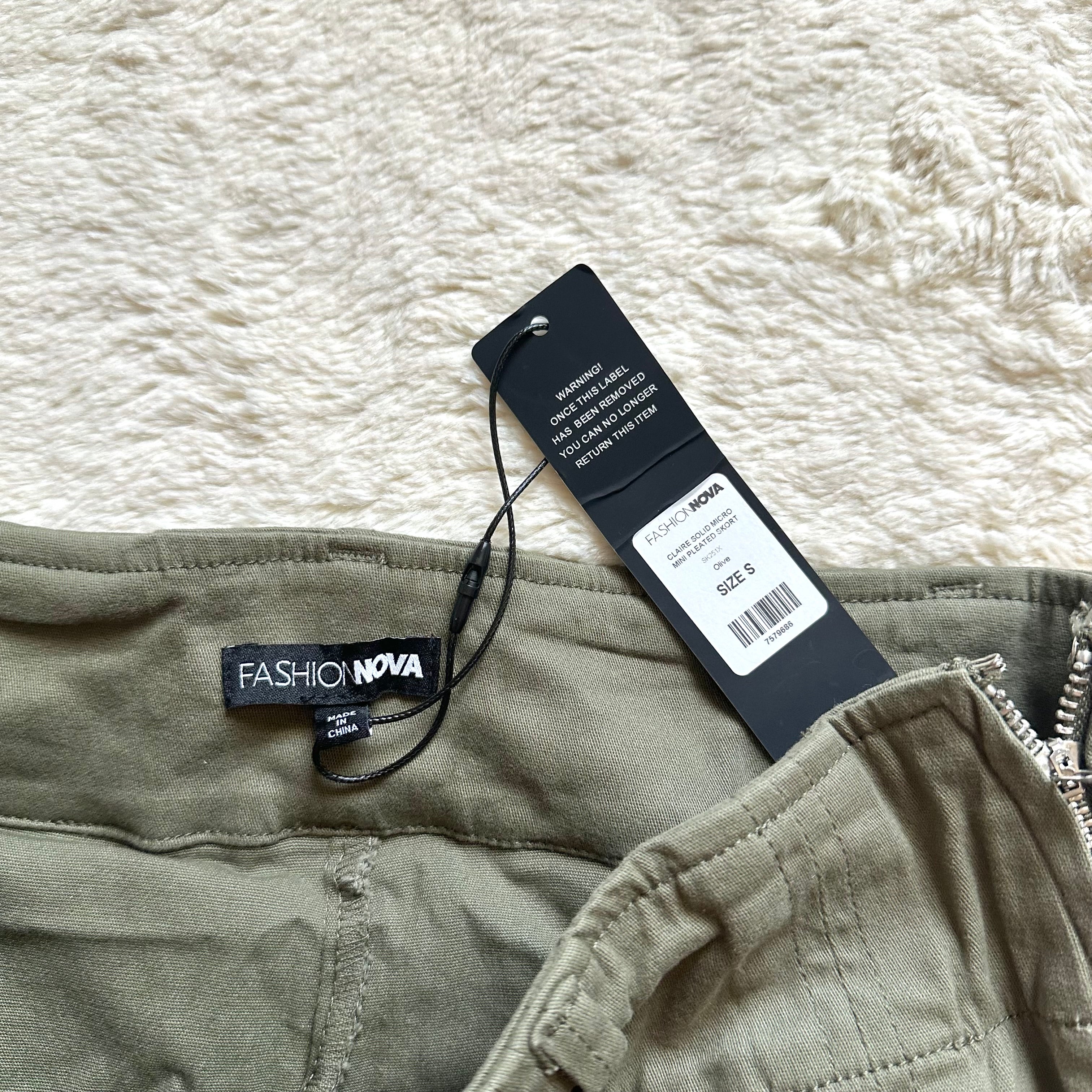fashion nova claire micro mini - rtp: $30